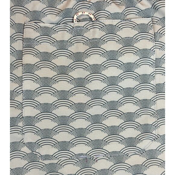 NWT BEN SHERMAN Classic Fit Wave Print Swim Trunks Blue Swimsuit Shorts Size XXL - Picture 10 of 11